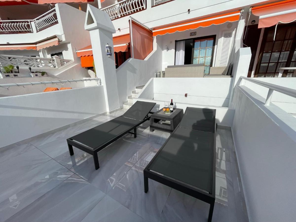 Luxury Diamond - Ocean View, Big Terraces, Air Con, Wifi Lejlighed Los Cristianos  Eksteriør billede