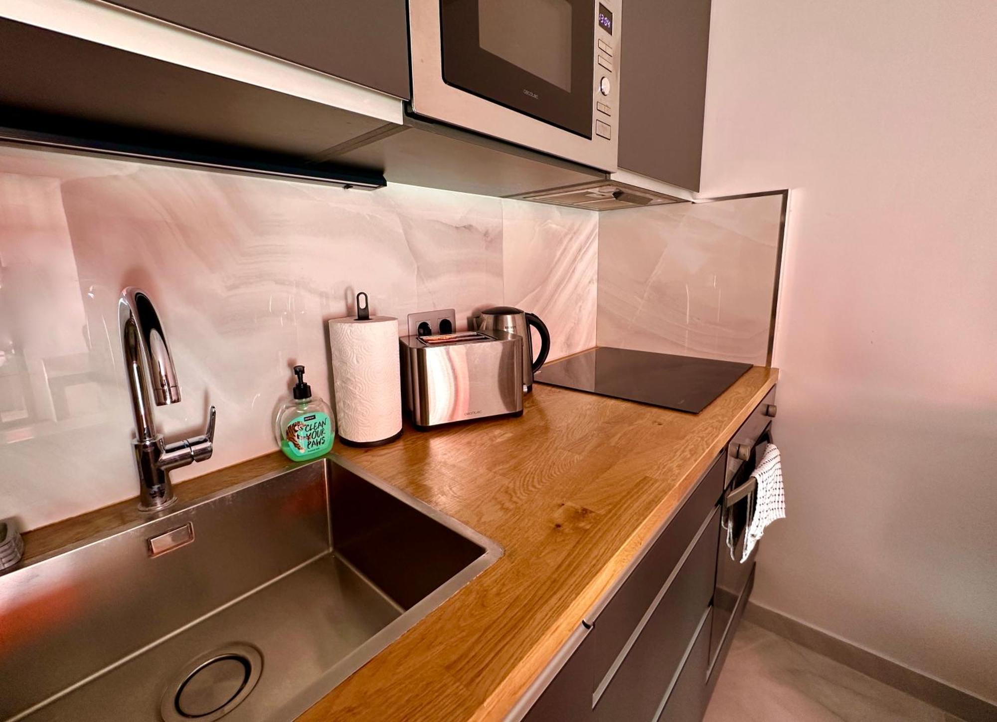 Luxury Diamond - Ocean View, Big Terraces, Air Con, Wifi Lejlighed Los Cristianos  Eksteriør billede