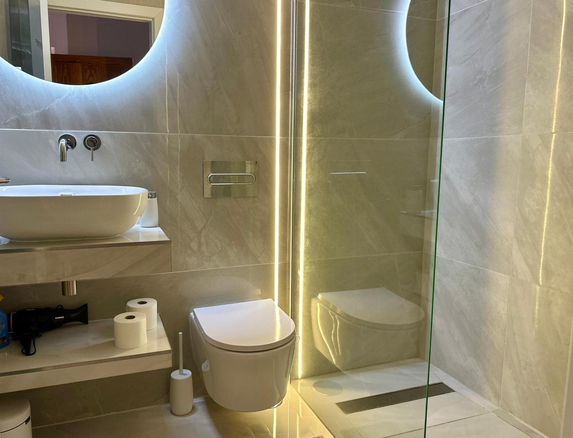 Luxury Diamond - Ocean View, Big Terraces, Air Con, Wifi Lejlighed Los Cristianos  Eksteriør billede